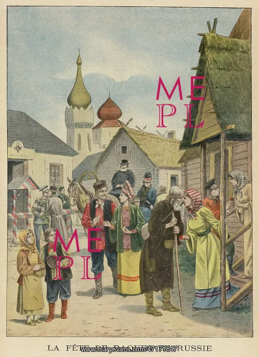 : Easter egg customs in a Russian village : Easter egg customs in a Russian village