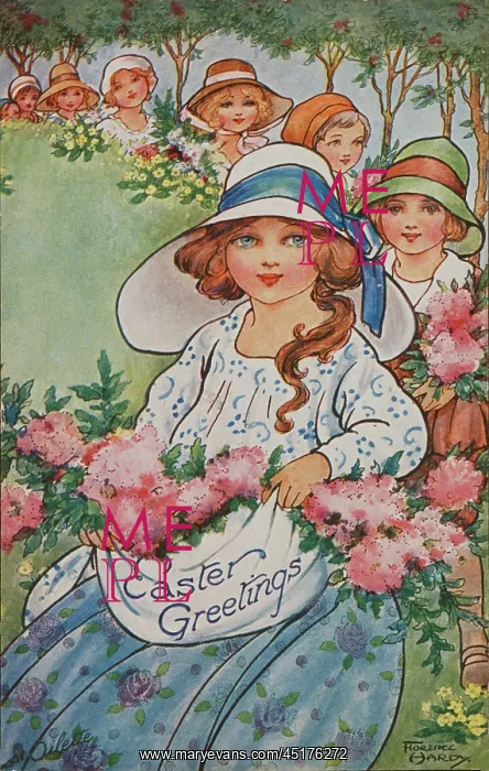 : Easter Greetings by Florence Hardy : Easter Greetings by Florence Hardy