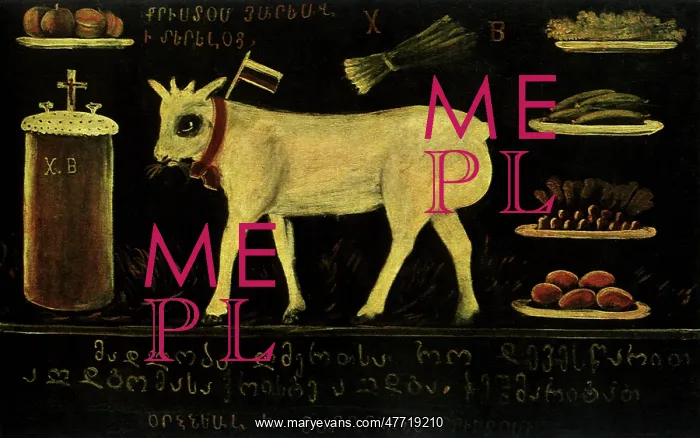  : Easter Lamb with Food