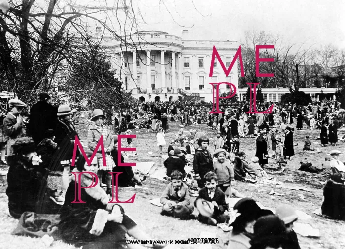 : Easter Monday at the White House in Washington DC, 1926 : Easter Monday at the White House in Washington DC, 1926