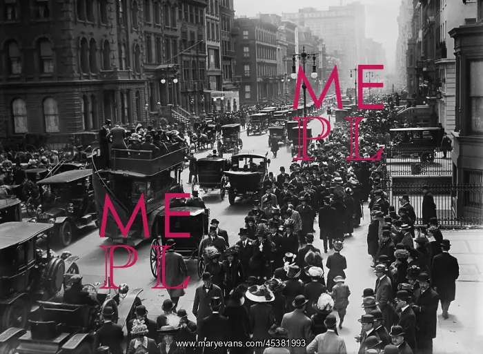 : The Easter Parade on New York Citys and 57th : The Easter Parade on New York Citys and 57th
