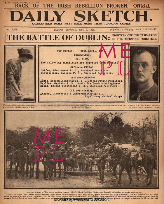 : Easter Uprising, Dublin, Ireland : Easter Uprising, Dublin, Ireland