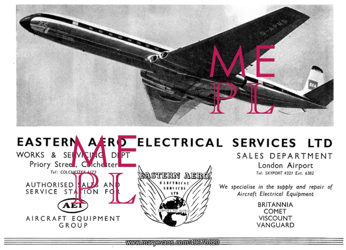: Eastern Aero Electrical Services. A.E.I : Eastern Aero Electrical Services. A.E.I