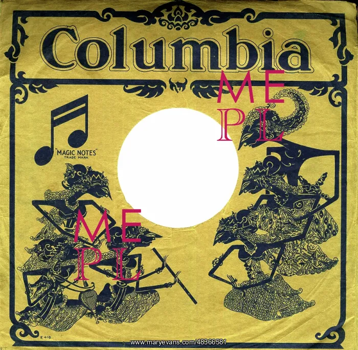 : Eastern musicians on Columbia record sleeve : Eastern musicians on Columbia record sleeve