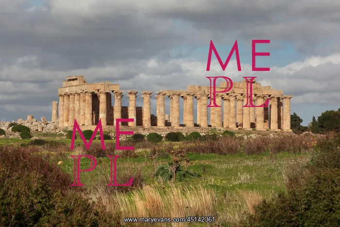 : Eastern Temple E, Selinunte, Sicily, Italy : Eastern Temple E, Selinunte, Sicily, Italy