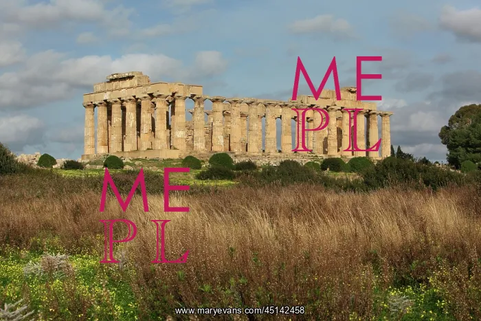 : Eastern Temple E, Selinunte, Sicily, Italy : Eastern Temple E, Selinunte, Sicily, Italy