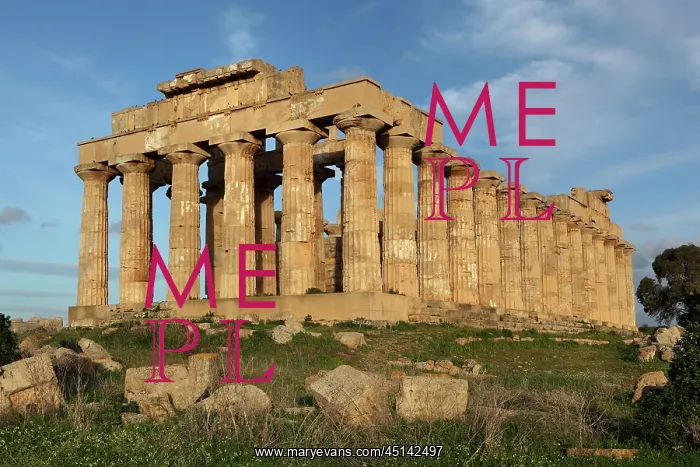 : Eastern Temple E, Selinunte, Sicily, Italy : Eastern Temple E, Selinunte, Sicily, Italy