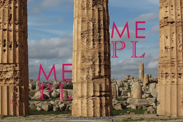 : Eastern Temple E, Selinunte, Sicily, Italy : Eastern Temple E, Selinunte, Sicily, Italy