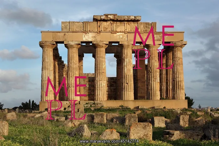 : Eastern Temple E, Selinunte, Sicily, Italy : Eastern Temple E, Selinunte, Sicily, Italy