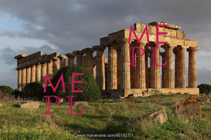 : Eastern Temple E, Selinunte, Sicily, Italy : Eastern Temple E, Selinunte, Sicily, Italy