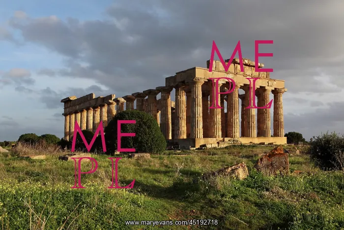 : Eastern Temple E, Selinunte, Sicily, Italy : Eastern Temple E, Selinunte, Sicily, Italy