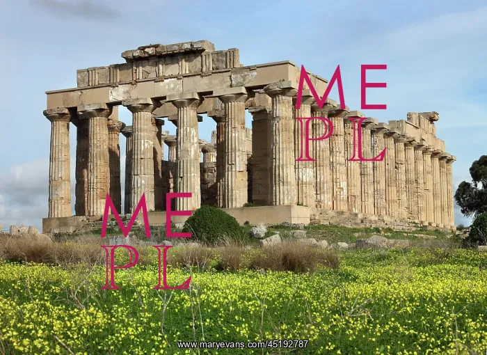 : Eastern Temple E, Selinunte, Sicily, Italy : Eastern Temple E, Selinunte, Sicily, Italy