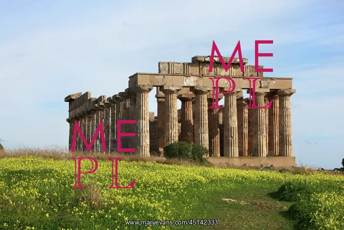 : Eastern Temple E, Selinus (Selinunte), Sicily, Italy : Eastern Temple E, Selinus (Selinunte), Sicily, Italy