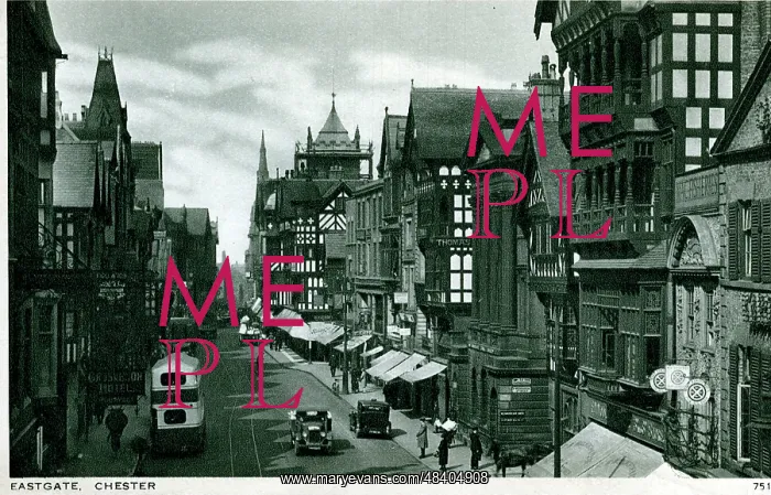 : Eastgate, Chester, Cheshire : Eastgate, Chester, Cheshire