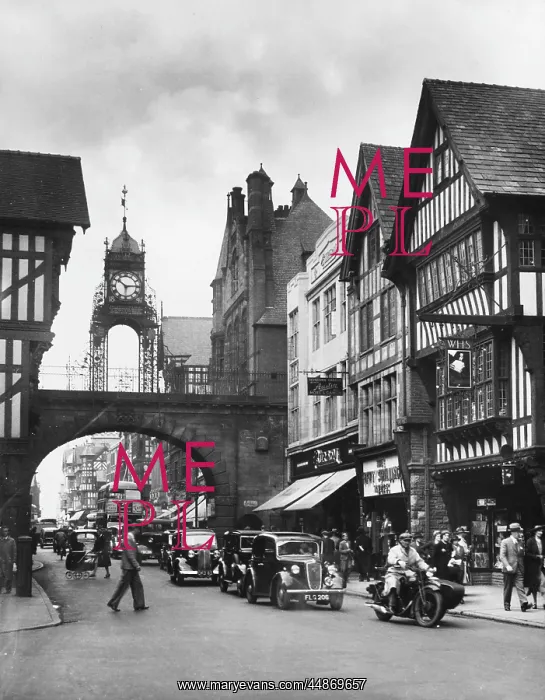 : Eastgate, Chester, England : Eastgate, Chester, England