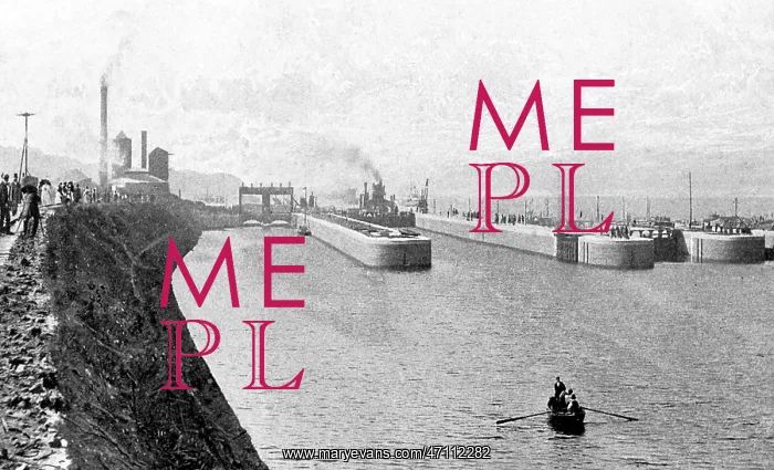  : Eastham Locks, Manchester Ship Canal early 1900's