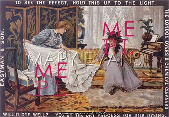 : EASTMAN DYE ADVERT 1890 : EASTMAN DYE ADVERT 1890