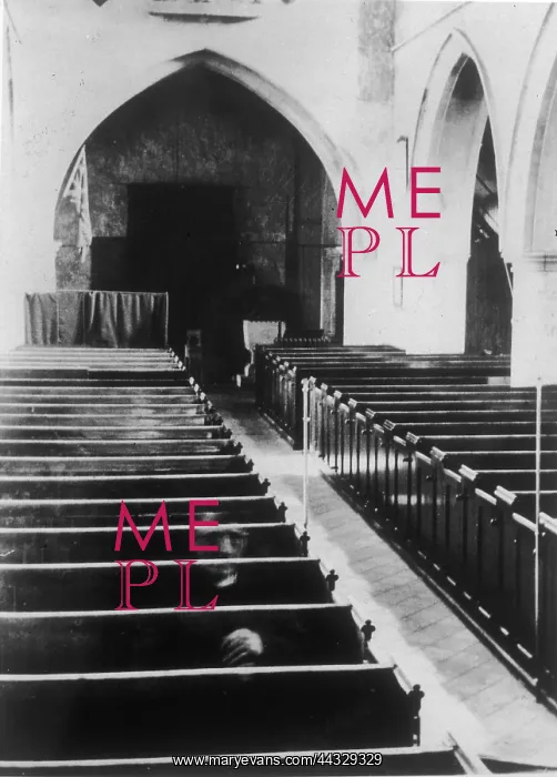 : EASTRY CHURCH 1956 : EASTRY CHURCH 1956