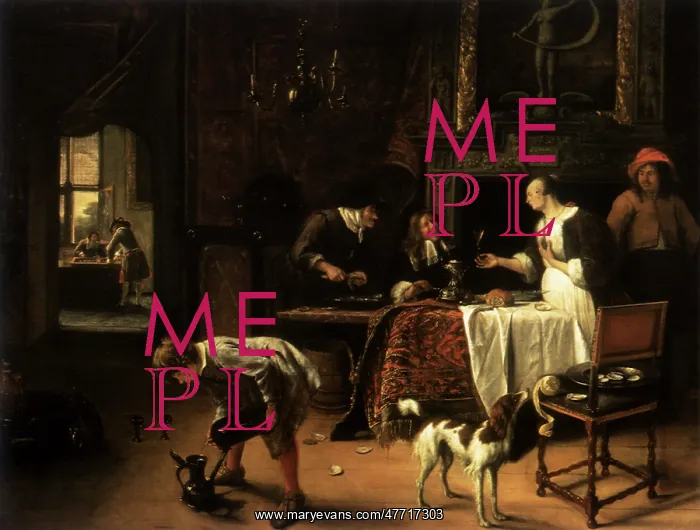 : Easy Come, Easy Go, by Jan Steen : Easy Come, Easy Go, by Jan Steen
