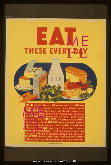 : Eat these every day : Eat these every day