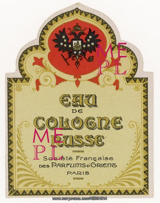 : EAU DE COLOGNE RUSSE : EAU DE COLOGNE RUSSE