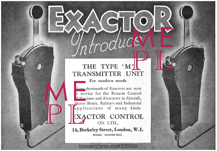 : Eaxctor Type M Transmitter Control Unit : Eaxctor Type M Transmitter Control Unit