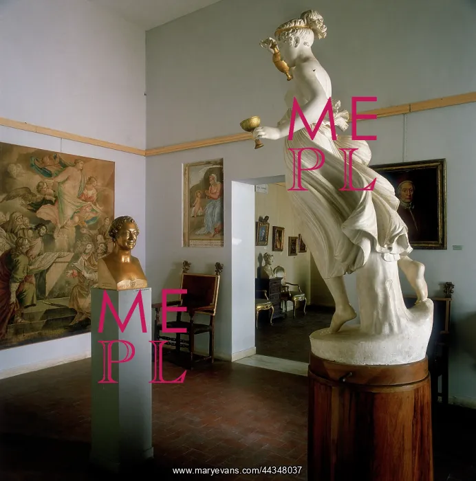: Ebe, statue in plaster and : Ebe, statue in plaster and