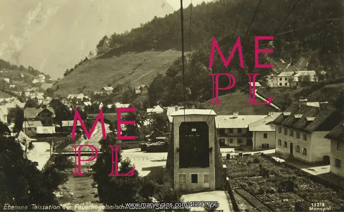 : Ebensee. Based station of the Feuerkogel cable : Ebensee. Based station of the Feuerkogel cable