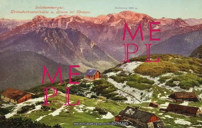 : Ebensee. Kronabeth Sattelhutte and alpine huts : Ebensee. Kronabeth Sattelhutte and alpine huts