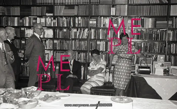 : E.C....Betty... Pike, standing right, and E.M.J. Schaffter : E.C....Betty... Pike, standing right, and E.M.J. Schaffter