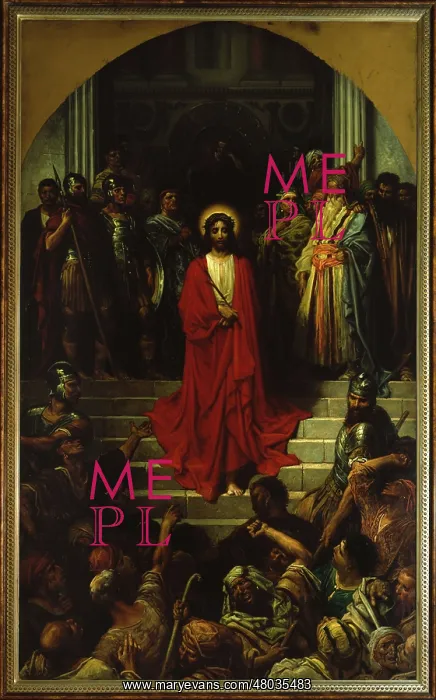 : Ecce homo. Gustave Dore (1832-1883). Ecce homo. Oil on canvas, 1877 : Ecce homo. Gustave Dore (1832-1883). Ecce homo. Oil on canvas, 1877