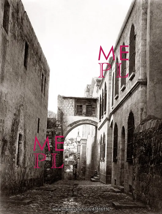  : Ecce Homo Arch, Jerusalem, c.1880's