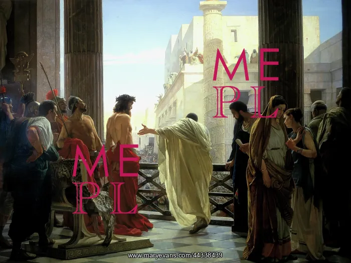 : Ecce Homo, painting by Antonio : Ecce Homo, painting by Antonio