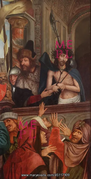 : Ecce Homo by Quentin Metsys, Museu Nacional de : Ecce Homo by Quentin Metsys, Museu Nacional de