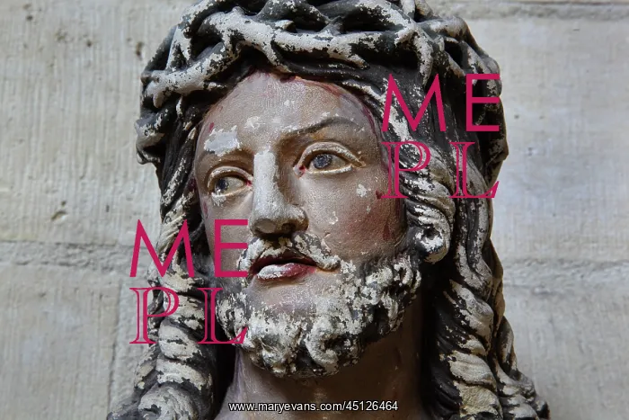 : Ecce Homo statue, Basilique Saint Remi, Reims, France : Ecce Homo statue, Basilique Saint Remi, Reims, France