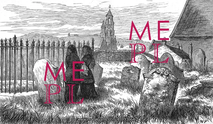 : Ecclefechan Graveyard, Dumfries, 1881 : Ecclefechan Graveyard, Dumfries, 1881