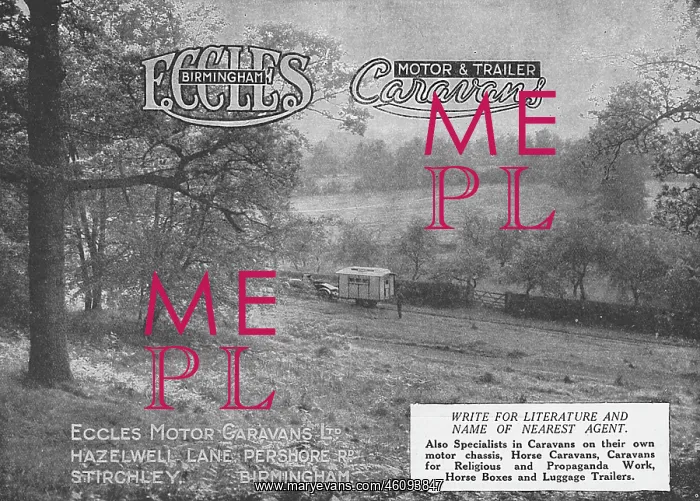: Eccles Caravans advertisement : Eccles Caravans advertisement