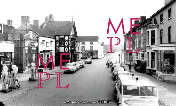  : Eccleshall, High Street c1965