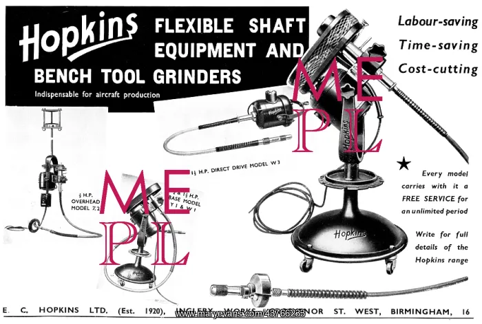 : E.C.Hopkins Flexible Shaft Equipment & Bench Tool Grinders : E.C.Hopkins Flexible Shaft Equipment & Bench Tool Grinders