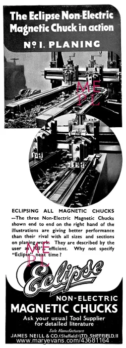 : Eclipse Non-Electric Magnetic Chucks : Eclipse Non-Electric Magnetic Chucks