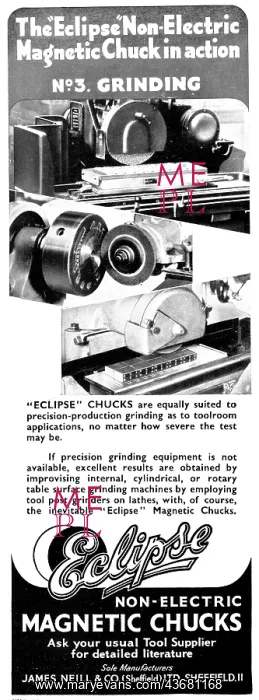 : Eclipse Non-Electric Magnetic Chucks : Eclipse Non-Electric Magnetic Chucks