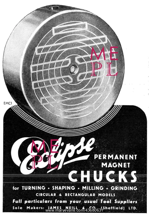 : Eclipse Permanent Magnet Chucks : Eclipse Permanent Magnet Chucks