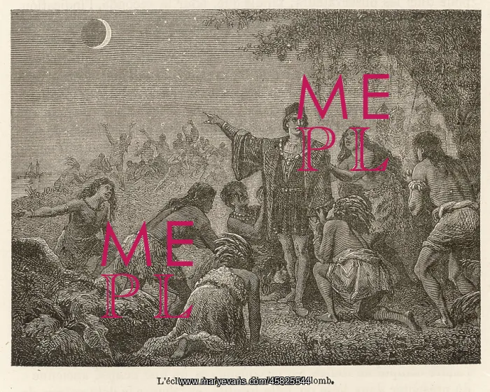  : ECLIPSE SEEN BY COLUMBUS