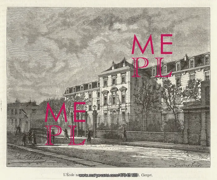 : ECOLE NORMALE PARIS 1873 : ECOLE NORMALE PARIS 1873