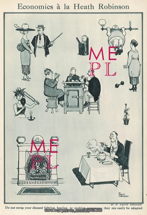 : Economics a la Heath Robinson : Economics a la Heath Robinson