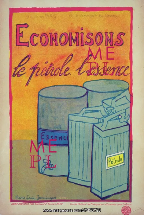 : Economisons le petrole, l'essence : Economisons le petrole, l'essence