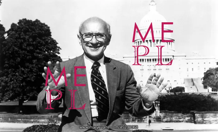 : Economist Milton Friedman, 1980. ? : Economist Milton Friedman, 1980. ?