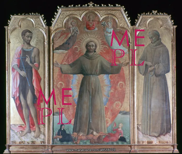 : The Ecstasy of St Francis Artist: Sassetta : The Ecstasy of St Francis Artist: Sassetta