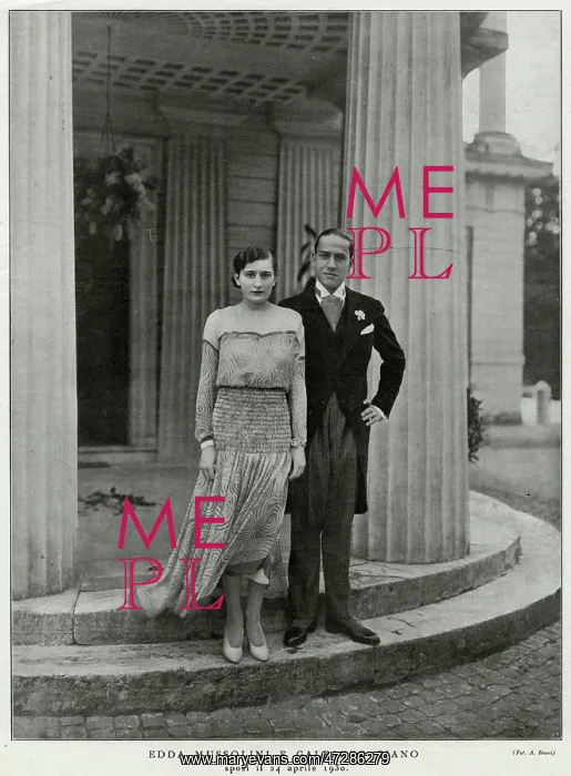 : EDDA MUSSOLINI / DAUGHTER : EDDA MUSSOLINI / DAUGHTER