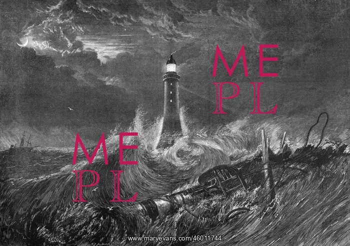 : Eddystone Lighthouse 1878 : Eddystone Lighthouse 1878